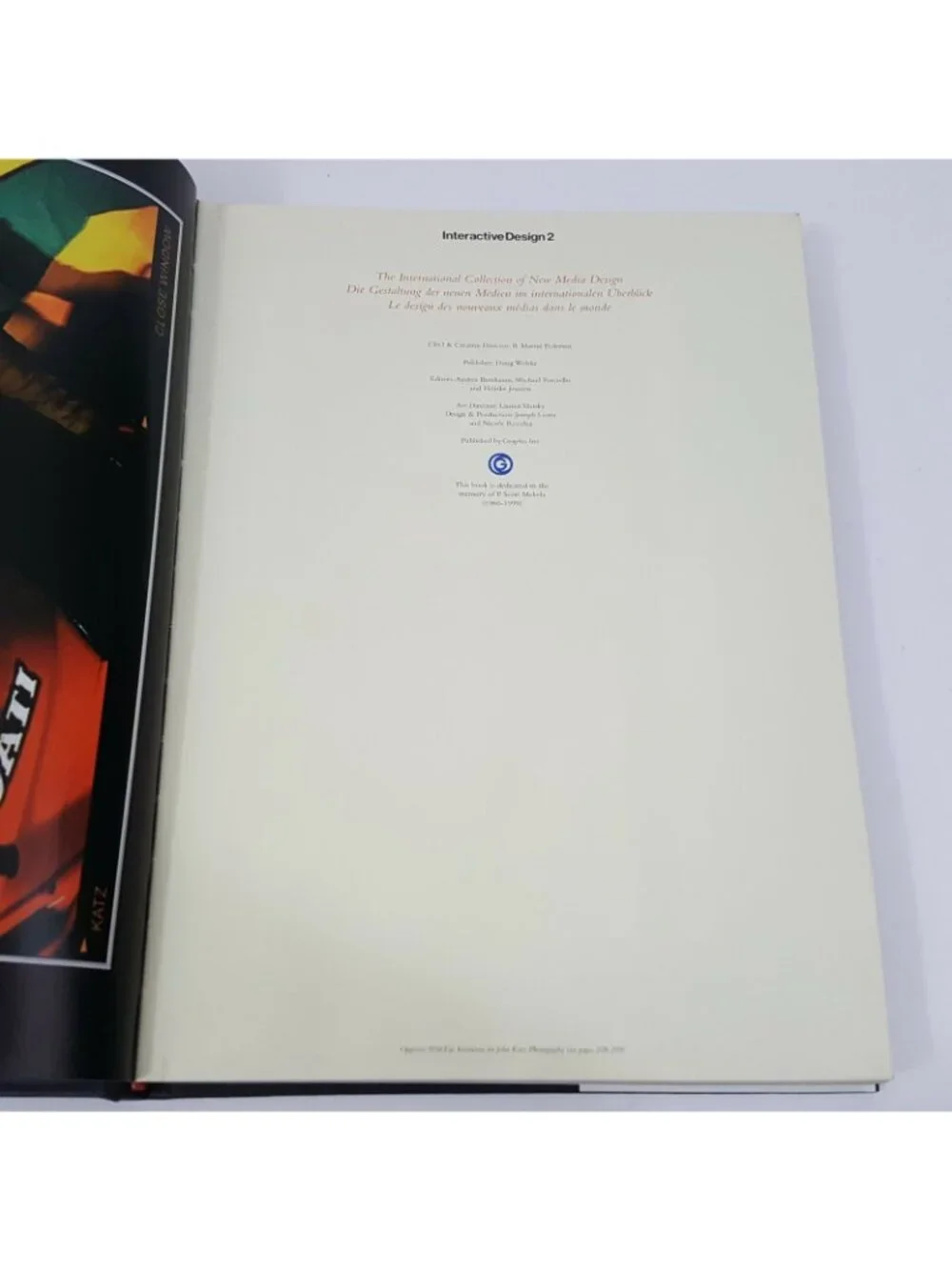 Graphis Interactive Design 2 1st Edition 1 Waterfall, Simon & B. Martin Pedersen